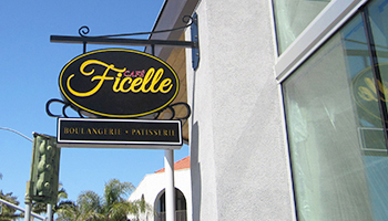 Ficelle Illuminated Cabinet Sign, Ventura, California