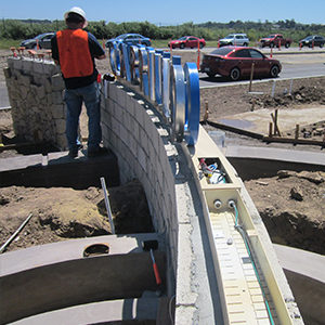 Channel Letter Sign Under Construction