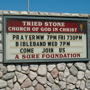 Church Message Board