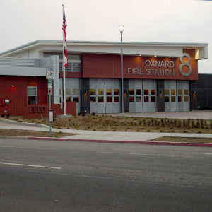 Oxnard Fire Department Station 8 Signs