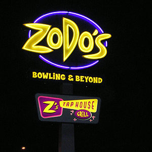 Zodos Bowling Sign, Thousand Oaks, CA